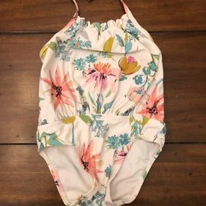 Girls Old Navy one piece swimsuit. 2T. EUC